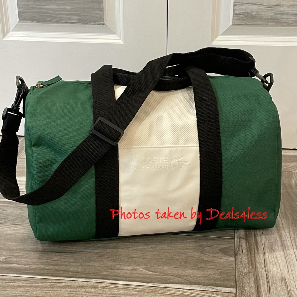 Lacoste Duffel Bag Weekender Gym Carry-On - Picture 2 of 8
